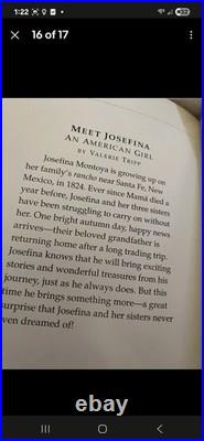 American Girl Doll Vintage Josephine Montoya 1997 With Box And Book