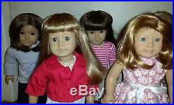 American Girl Doll lot of 5 EUC