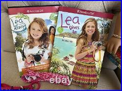American Girl Doll of Year 2016 Lea Clark Book, Sea Turtle, Scuba Accessories