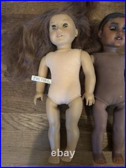 American Girl Dolls Lot of 4 TLC Please Read Description For Customization