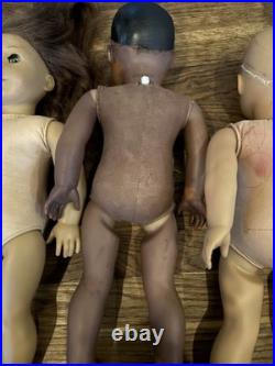 American Girl Dolls Lot of 4 TLC Please Read Description For Customization