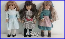 American Girl Dolls Samantha, Nellie & Kirsten (Lot of 3)