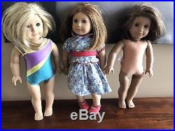 American Girl Dolls and Clothes Lot of 3
