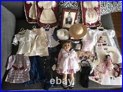 American Girl Early HUGE LOT Samantha Doll Outfits Dress Original Box & Receipt