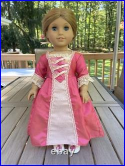 American Girl Elizabeth Cole 18 Doll With Meet Dress, Retired