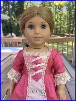 American Girl Elizabeth Cole 18 Doll With Meet Dress, Retired