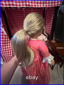 American Girl Elizabeth Cole 18 Doll With Meet Dress, Retired & Restored