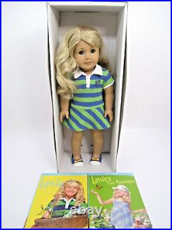 American Girl GOTY Retired Lanie Holland Used with Box & Extra book EUC