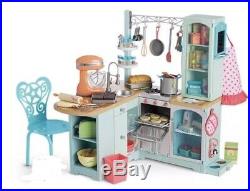 American Girl GOURMET KITCHEN SET Complete With All Original Pieces Excellent