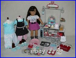 American Girl Grace Doll Outfits, Accessories & Pastry Cart Lot