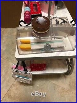 American Girl Grace Pastry Cart EUC Near Complete RETIRED