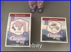 American Girl Gwynn Tan Doll Pierced Ears New Outfit Accessories Black Hair