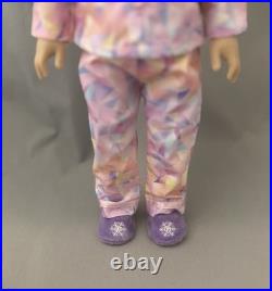 American Girl Gwynn Tan Doll Pierced Ears New Outfit Accessories Black Hair