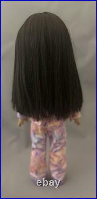 American Girl Gwynn Tan Doll Pierced Ears New Outfit Accessories Black Hair