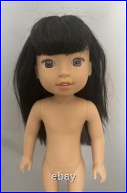 American Girl Gwynn Tan GUC Retired with Pajama Outfit and Meet Accessories Set