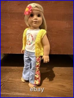 American Girl Historical 1974 Julie Albright Blonde Doll with Outfit
