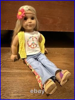 American Girl Historical 1974 Julie Albright Blonde Doll with Outfit