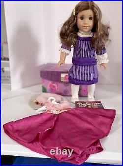 American Girl Historical Rebecca in her Rare AG Sunday Best Outfit & Book