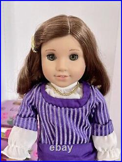 American Girl Historical Rebecca in her Rare AG Sunday Best Outfit & Book