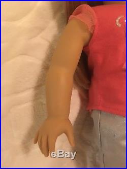 American Girl ISABELLE 2014 Doll of the Year Doll WITH Pink HAIR EXTENSIONS