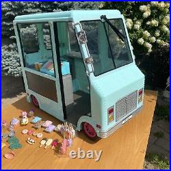 American Girl Ice Cream Truck = Our Generation = With Accessories Free Ship