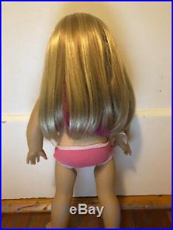 American Girl Isabelle Doll Girl of the Year 2014 Used with book and hair clip