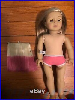 American Girl Isabelle Doll Girl of the Year 2014 Used with book and hair clip