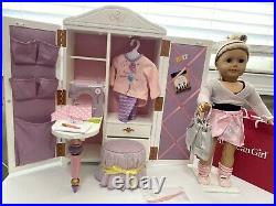 American Girl Isabelle's Studio, Retired, Dance & Sewing Studio With Acc & Outfit