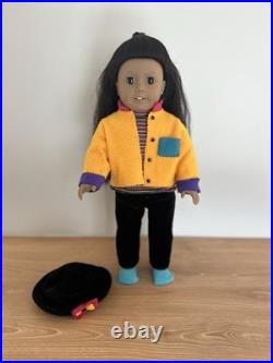 American Girl JLY 15 RARE Black Hair Brown Eyes First Day Outfit EUC