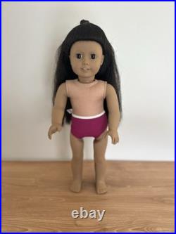 American Girl JLY 15 RARE Black Hair Brown Eyes First Day Outfit EUC