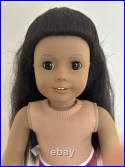 American Girl JLY 15 RARE Black Hair Brown Eyes First Day Outfit EUC