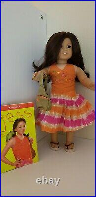 American Girl Jess Doll, with Bag And Book