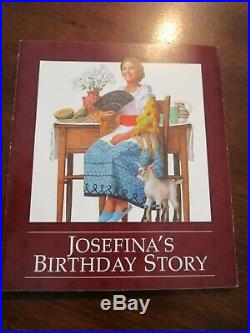 American Girl Josefina Doll Birthday Dishes Party Treats Retired