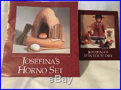 American Girl Josefina Horno Oven Set and Cocina Supplies Lot