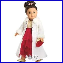 American Girl Just Like You 18.2, LE AG Holiday Outfit, Thin Wig