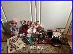 American Girl KIRSTEN DOLL White Body (Pleasant Co) Doll + 6 Outfits/Accessories