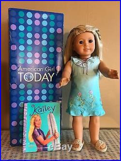 American Girl Kailey In Meet Outfit With Book And Box