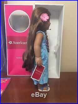 American Girl Kanani Doll With Box And Accessories
