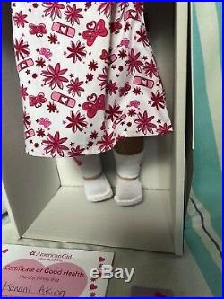 American Girl Kanani Hawaiian Doll New Head, Clip, Gown & Socks Excellent Body