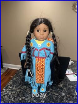 American Girl Kaya 18 Inch Doll In POW WOW Celebration Outfit EUC