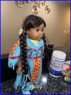 American Girl Kaya 18 Inch Doll In POW WOW Celebration Outfit EUC