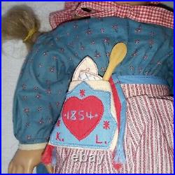 American Girl Kirsten Doll 18 Pleasant Company 1990's With Books