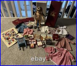 American Girl Kirsten Doll huge 28 Pc Lot WithBox 18 Kitten & Clothes