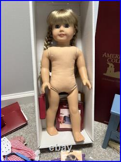 American Girl Kirsten Doll huge 28 Pc Lot WithBox 18 Kitten & Clothes