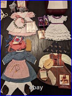 American Girl Kirsten Larson 18 Doll Pleasant Company Tan Plus Rare Accessories