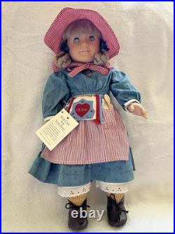 American Girl Kirsten Larson Doll, 1994, Accessories + 2 Dresses, Original Hair