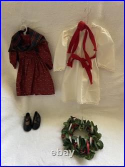 American Girl Kirsten Larson Doll, 1994, Accessories + 2 Dresses, Original Hair