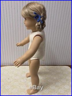 American Girl Kirsten Larson Doll White Body Pleasant Company with School Dress