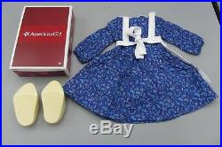 American Girl Kirsten Larson's Baking Outfit with Box Rare Retired for 18 Dolls
