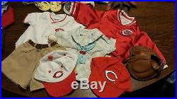 American Girl Kit 7 Retired Outfits With Hobo Accessories And Party Treats Nice